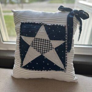Upcycled Quilt Pillow
